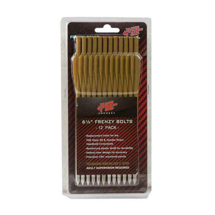 PSE Hand Crossbow Bolts 12 Pack