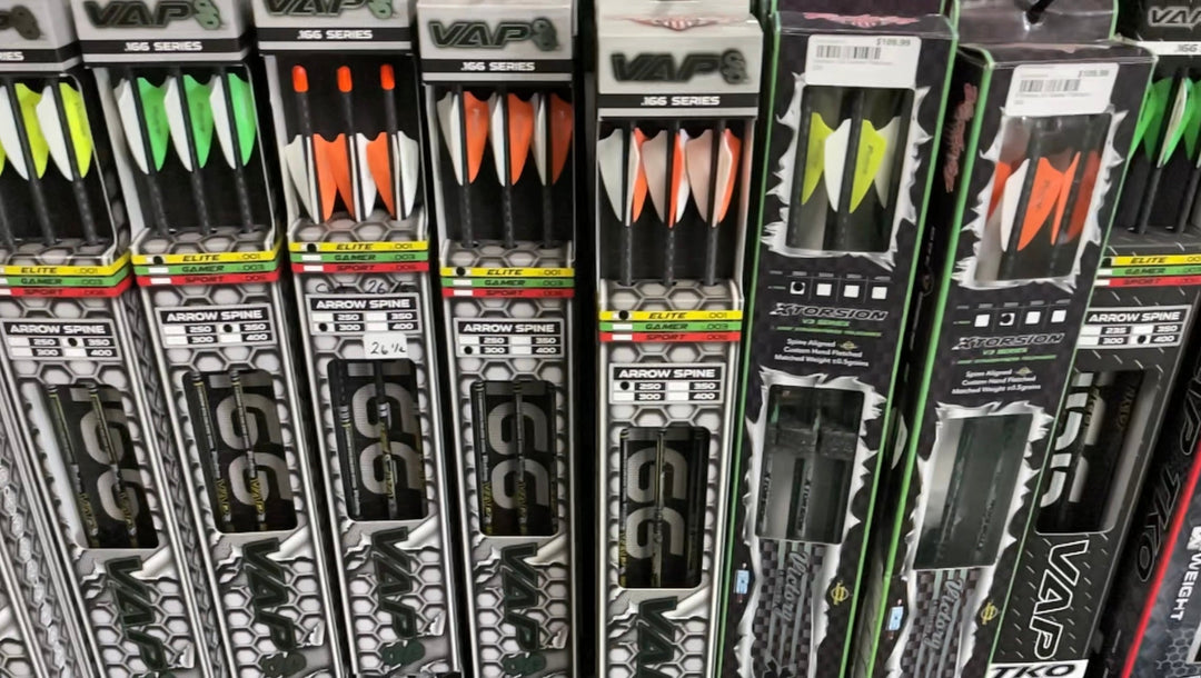 High-Tech Fletched Arrows for Precision Hunting