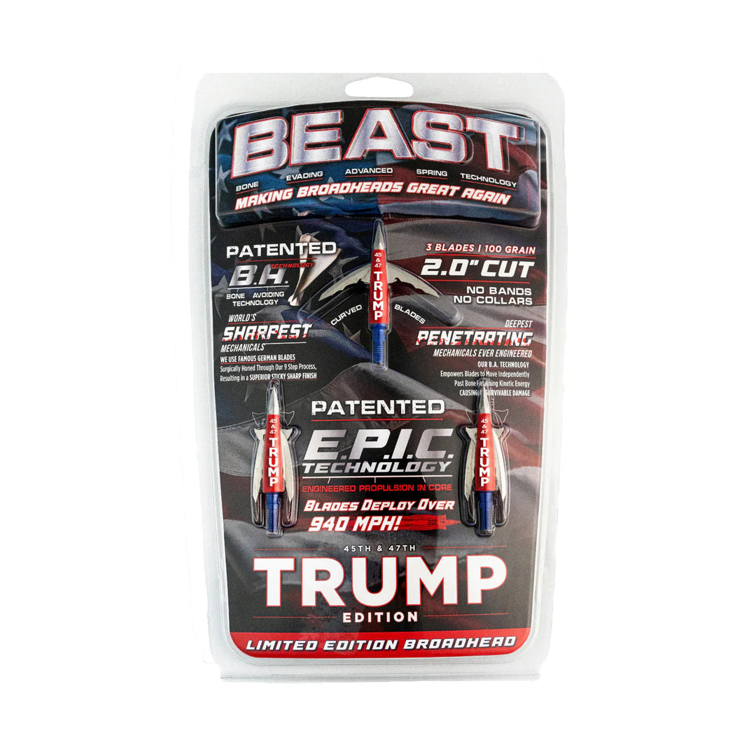 Beast Broadhead Trump/MAGA Limited Edition