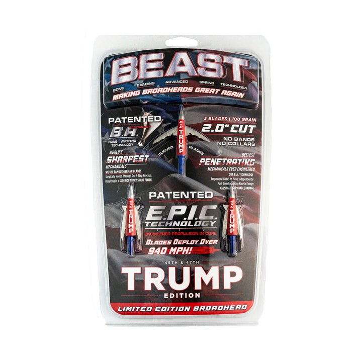 Beast Broadhead Trump/MAGA Limited Edition