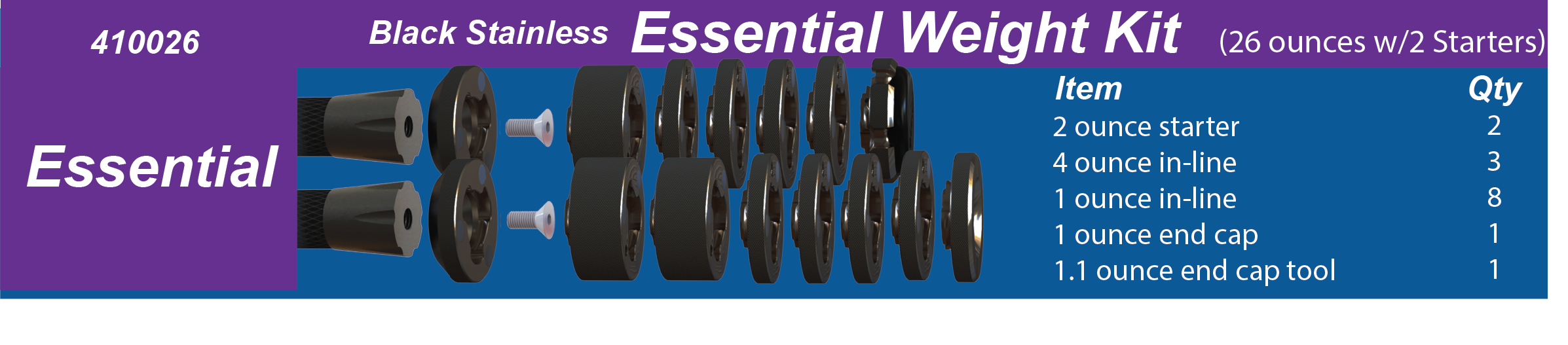 Quick Change Weight Kit