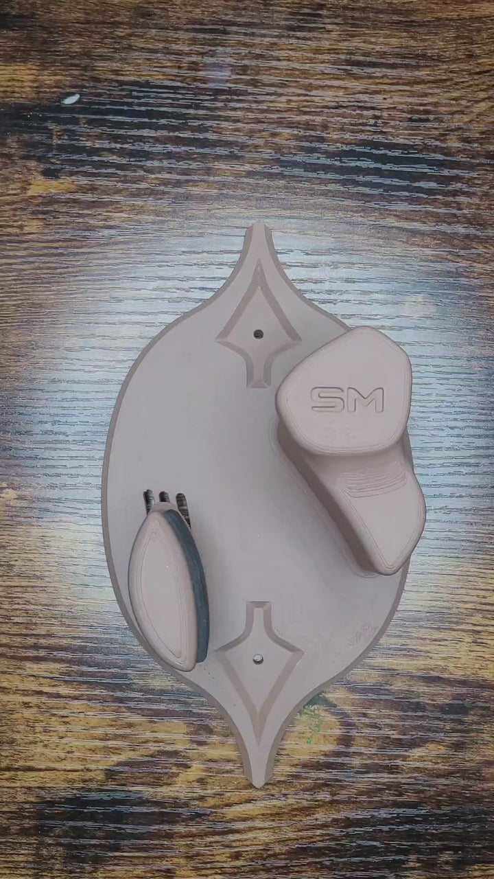 SM Custom Adjustable Wall Mount for Recurve Bow