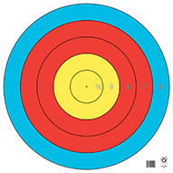 Single Spot Paper Target (Various Sizes)