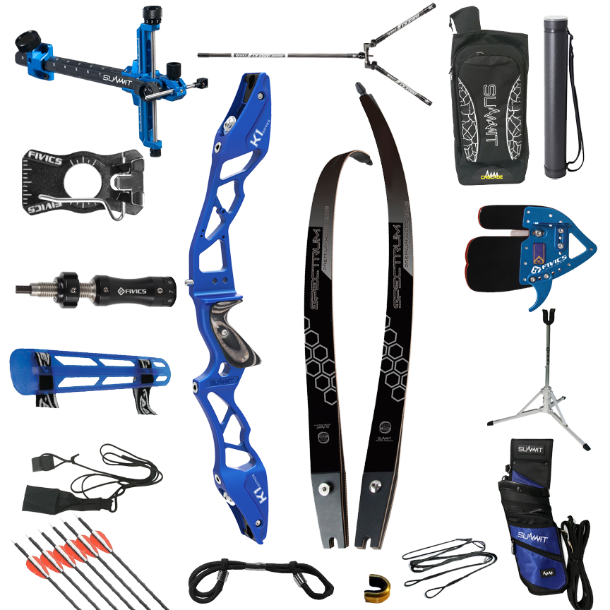 Summit K1 Premium Competition Recurve Bow Package
