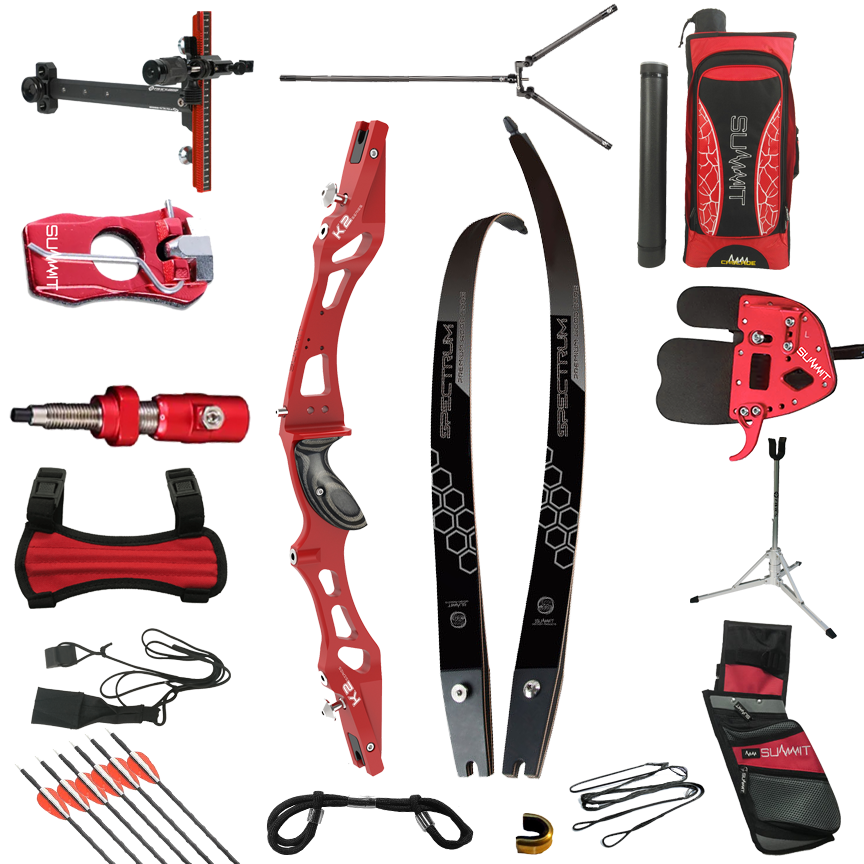 Summit K2 Intermediate Competition Recurve Bow Package