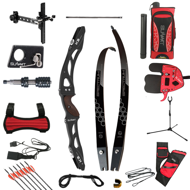 Summit K3 Entry Level Recurve Bow Package